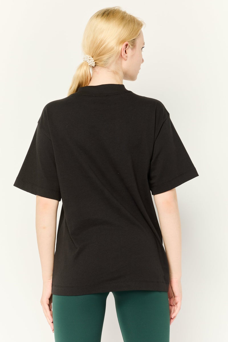 PUMA Women Sportswear Fit Short Sleeve Outdoor T-Shirt, Black - Image 4