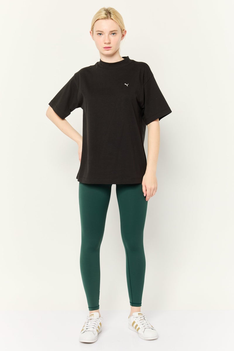 PUMA Women Sportswear Fit Short Sleeve Outdoor T-Shirt, Black - Image 2