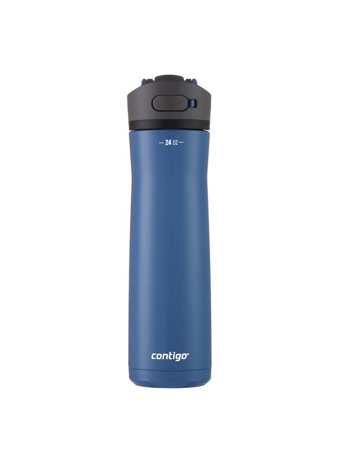 Contigo Ashland 2.0 Water Bottle With Autospout Lid, 24Oz., Blue Corn - Image 5