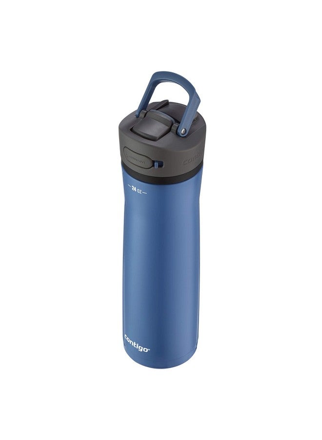 Contigo Ashland 2.0 Water Bottle With Autospout Lid, 24Oz., Blue Corn - Image 4