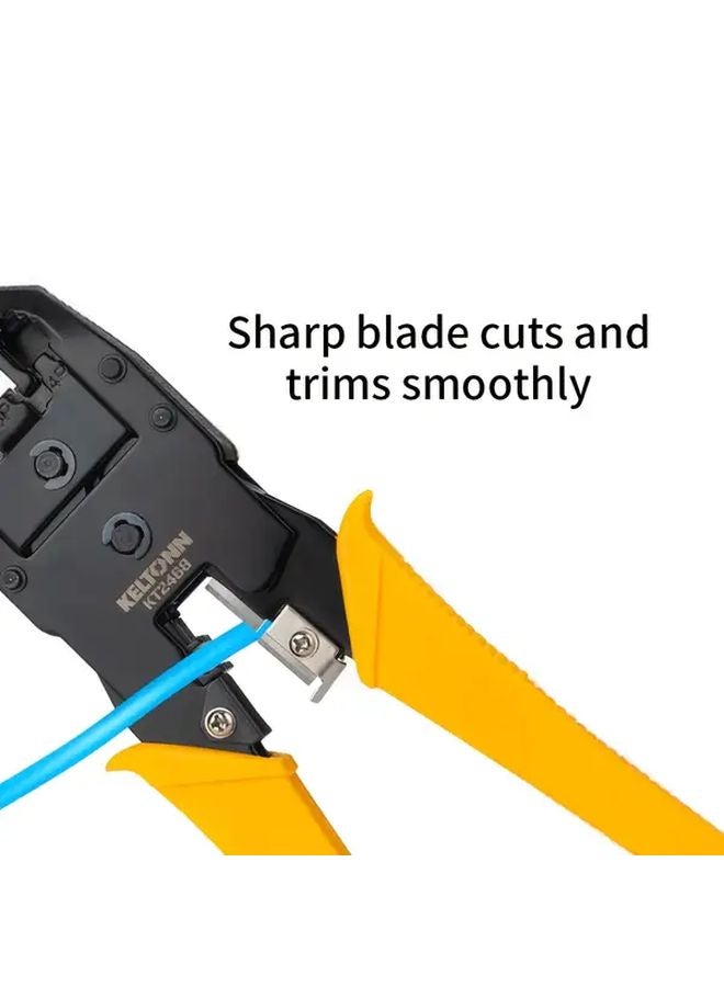 8 Inch Multi Function Wire Stripper Cutter Crimper Tool With Comfortable Grip - Image 5