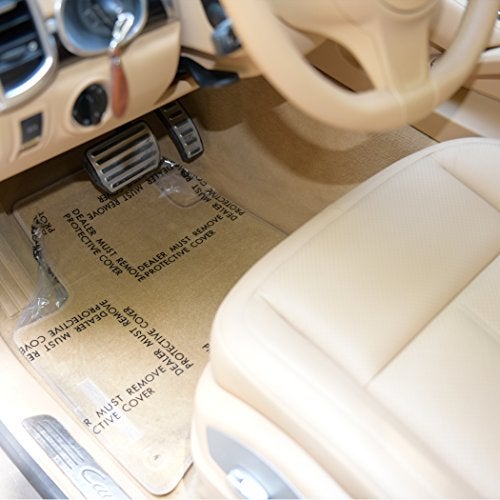 CARCAREZ Clear Adhesive Car Carpet Protector Film Roll, Sticky Disposable Car Floor Mats Protector Cover Sheets, 24" x 600' - Image 4