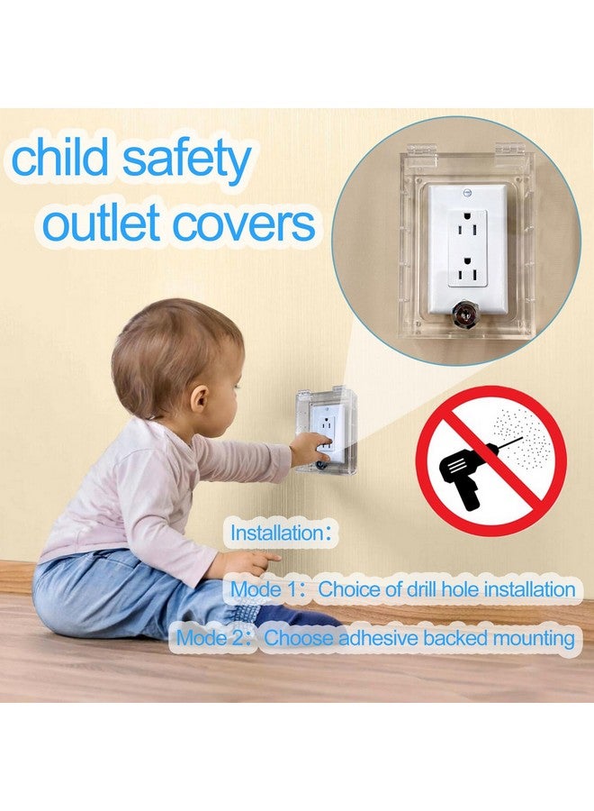 Young Dance Smart Home Switch Cover,Baby Proof Light Outlet Covers,Child Safety Switch Plate Guard,Wall Plug Box,Kids Electrical Protector Box Fits All Outlet 4.95" H X 3.35" W X 1.77" D or Smaller - Image 3