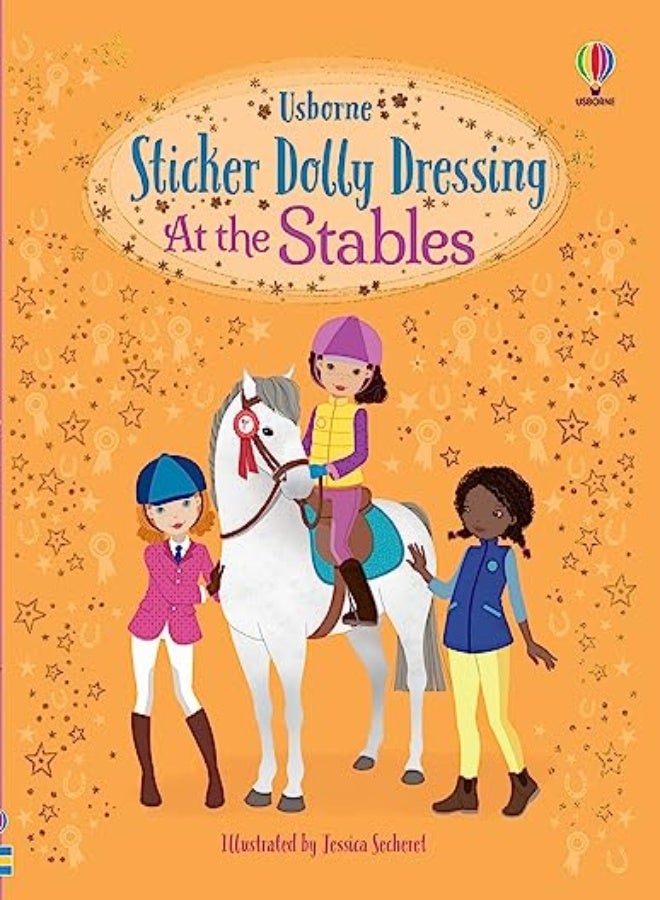 Sticker Dolly Dressing At The Stables by Lucy Bowman Paperback