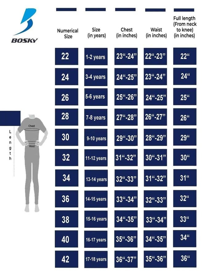 BOSKY Girls Swimwear Poly Spandex Skating Suit Cum Swimming Costume | Polyester Lycra 4-Way Stretch | UV Protection | Non-Fade Digital Print | Sports Utility Activewear (Black_15-16 Year) - Image 5
