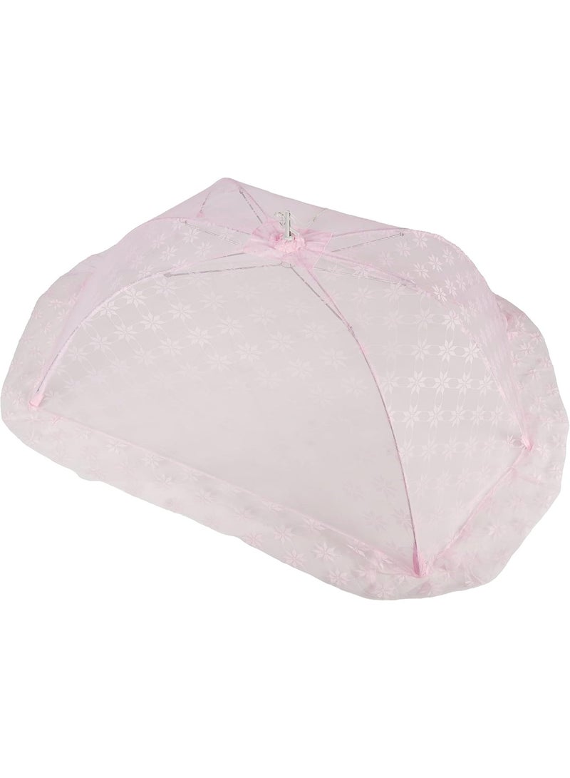 Children's Foldable Mosquito Net Polyester Size S 59 X 94 X 36 cm Pink - Image 1
