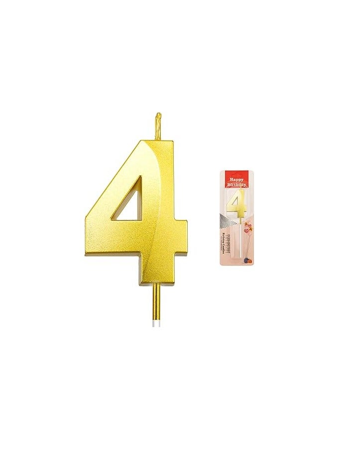 Birthday Candle Number 4  - Image 1