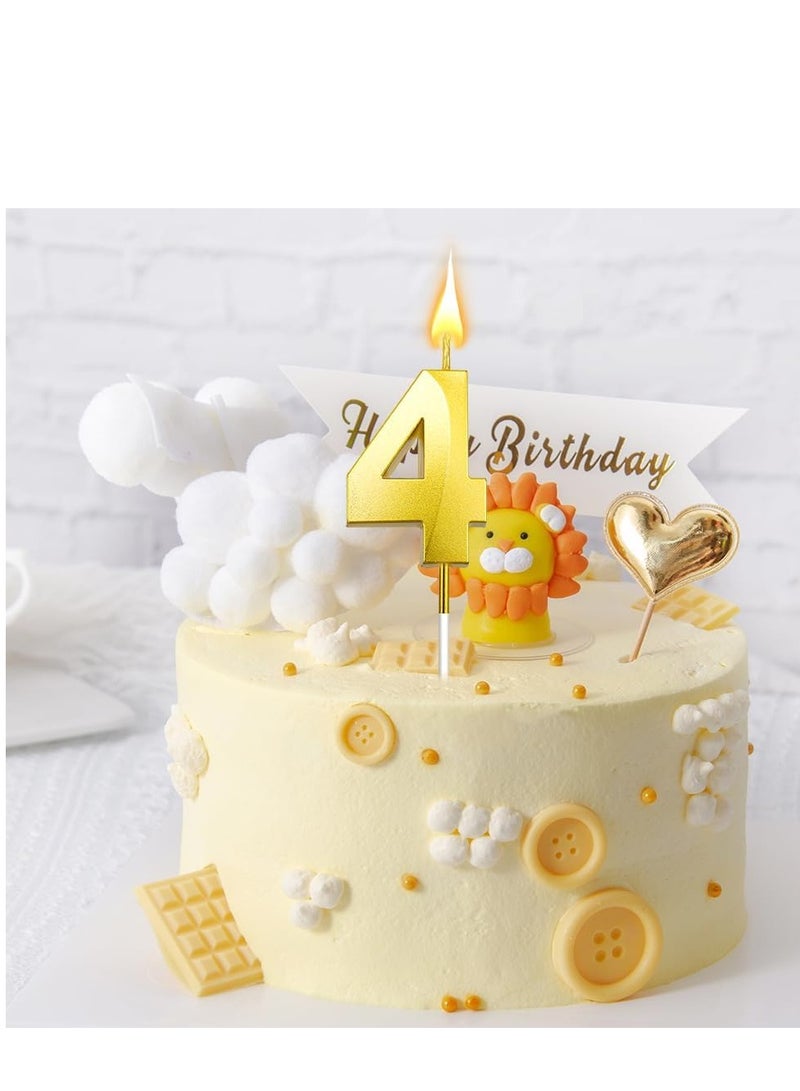 Birthday Candle Number 4  - Image 4