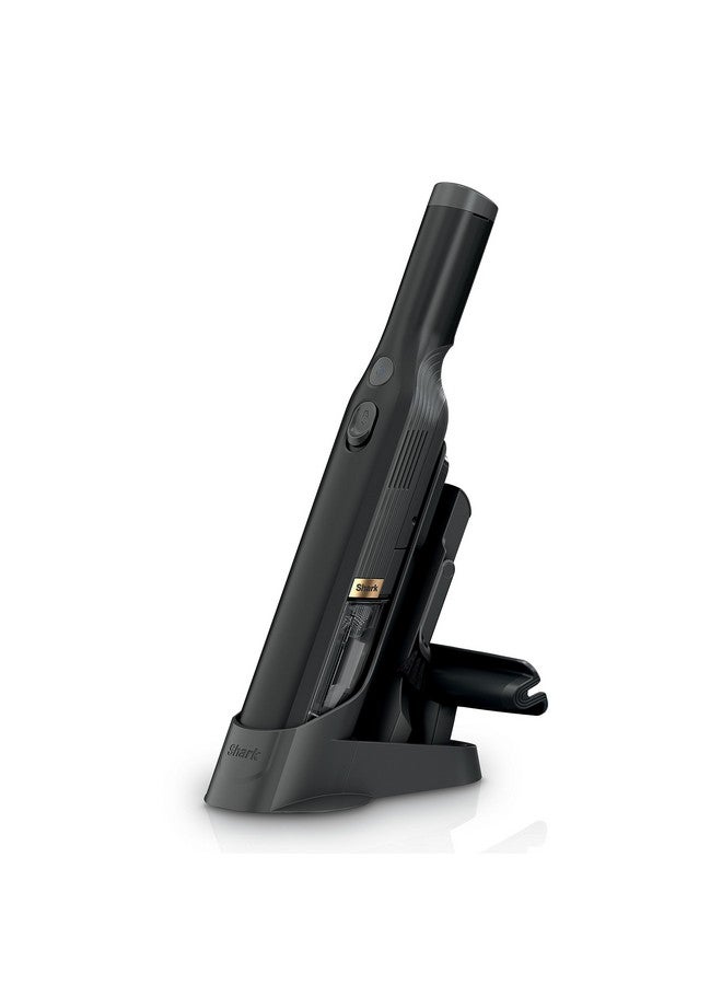 Shark Shark WV201BK WANDVAC Cordless Hand Vac, Lightweight & Portable at 1.4 lbs. with Powerful Suction, Charging Dock, One-Touch Empty for Car & Home,Mattress,Duster Crevice Tool Included,Black(Pack of 1)  - Image 1