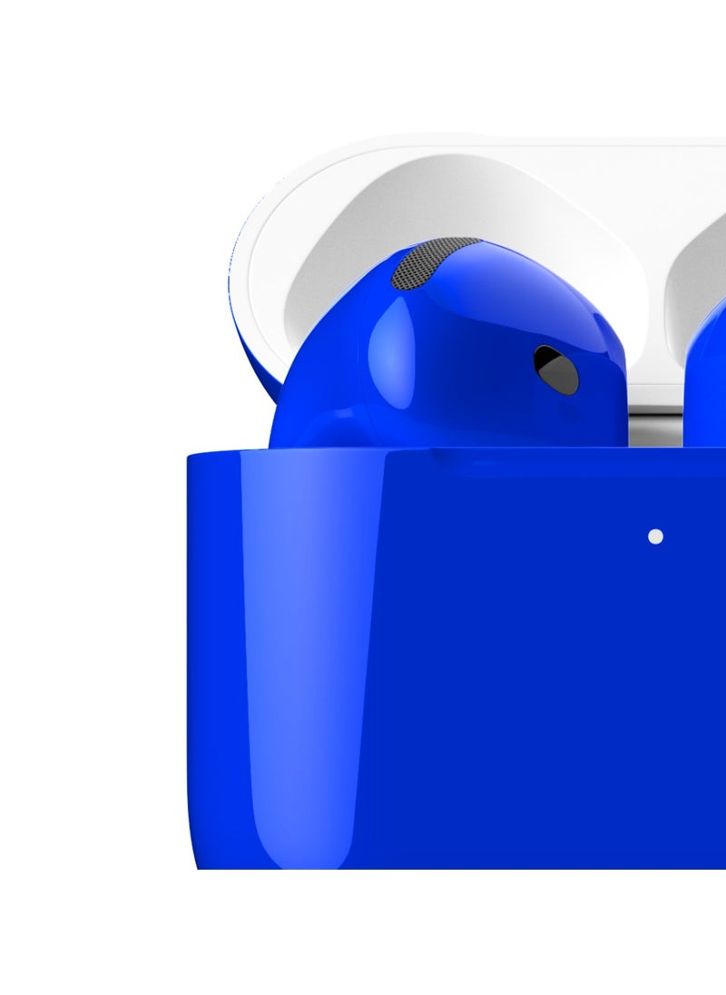 Craft MERLIN CRAFT CUSTOMIZED APPLE AIRPODS 4 ANC BLUE GLOSSY  - Image 3