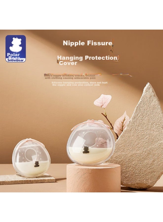 Snow Bear Snowbear Breast Milk Collector, Manual Breast Pump, Anti-spill And Anti-leak, Automatic Milk Collection Device, 2-pack 8395 - Image 2