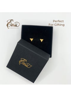 Triangle Rib Gold Earring | Stainless Steel | 18K Gold Plated - pzsku/ZF655B91A638348542E8CZ/45/_/1736245336/96d8fff5-aa0a-4d6d-9051-2f979948fb5b