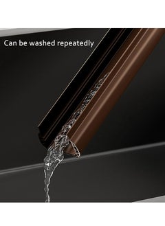Oasisgalore Upgrade Under Door Draft Stopper with Brush, Cuttable Seal Blocker, 36.6" Length, Reduces Noise  - Image 2