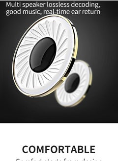 GELESE New singing wired mini microphone headset practice song wired earphone black  - Image 3