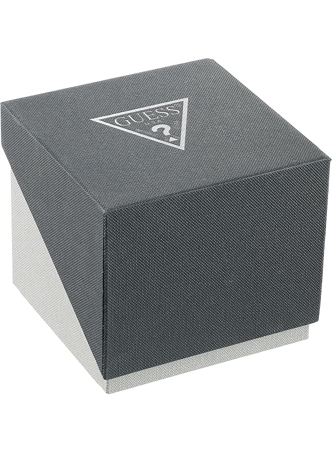 GUESS Men Stainless Steel Crystal Dress Watch - Image 3