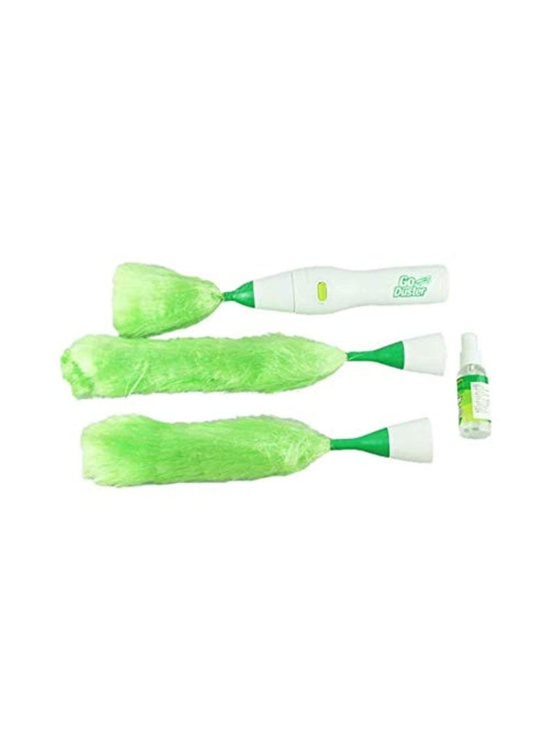 Handheld Electric Feather Duster, Motorized Spin Cleaning Brush Set, Rechargeable Dust Cleaner for Home, Office, Car & Furniture - Image 2