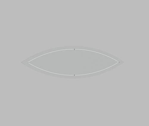 LaserThing Double Wedding Ring Acrylic Quilting Template Set, 1/4" Seam Allowance - 7 Pieces - Image 4