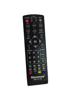 Newmax Satellite Receiver Remote Control Black 