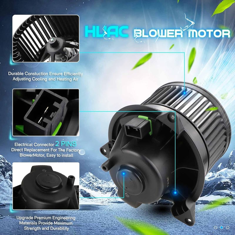 ILONPA YS4Z-19805AB Blower Motor Fan for Ford Focus and Transit Connect - Image 4