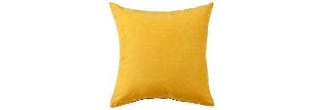 Graidient span HÄCKSPIREA Cushion, yellow40x40 cm (16x16 ") - Image 1
