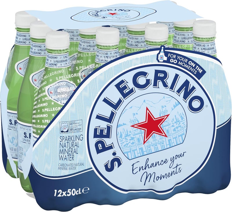 Sanpellegrino San Pellegrino Sparkling Natural Mineral Water 12x500ml - Image 2