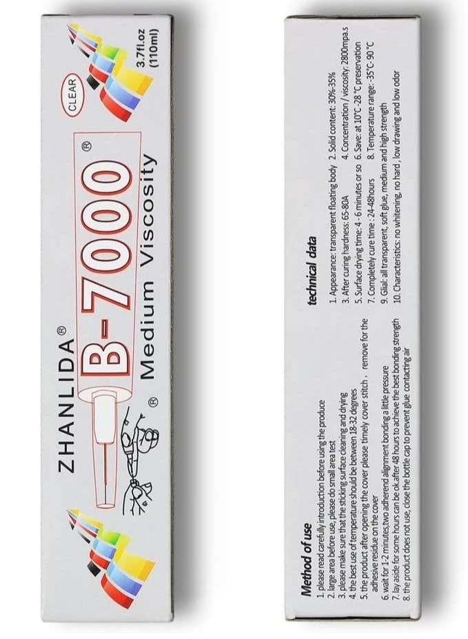 ZHANLIDA Glue B7000 110ML Clear - Image 2