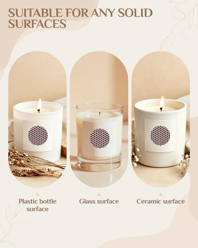 Abvsdu 28 PCS Match Striker Stickers, Match Striker Paper with Adhesive, Ideal for Fireplace Matches (Rotundity) - Image 4
