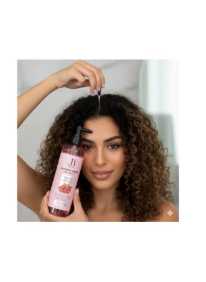 JB ORGANIC Berry Vinegar Hair Strengthening Tonic, 2*400 ml (2PCS) - Image 3