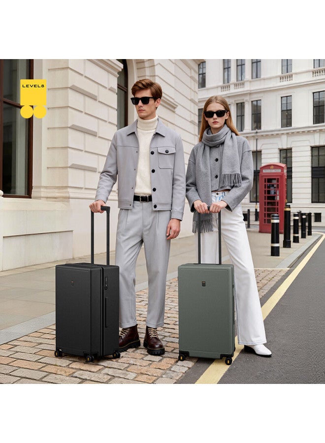 Level8 24-inch Luggage Suitcase With Password Lock, Large Capacity Spinner Wheels, Uni Travel Trunk Series - Image 1
