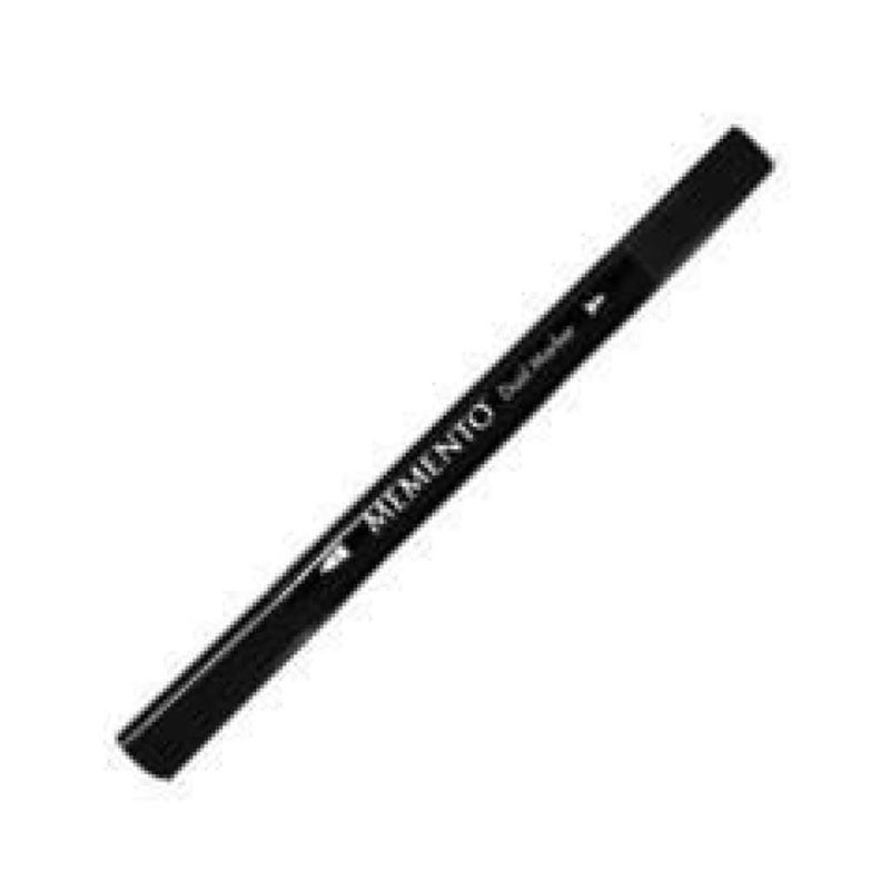 Tsukineko DualEnded Memento FadeResistant and WaterBased Marker Tuxedo Black 1 Count Pack of 1