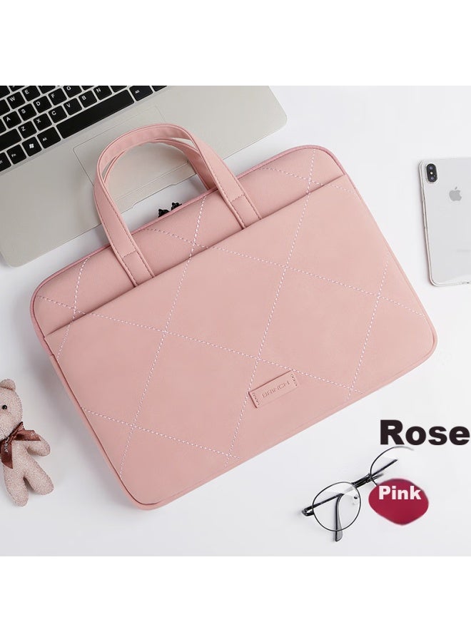 Brinch 13.3-inch Women's Laptop Bag For Business Commute, Simple And Suitable For Apple And Huawei Notebooks - Image 2