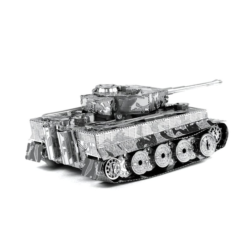 Tank Diy Handmade 3D Metal Puzzle Adult Stereo Model Assembled Assembled Educational Toys High - Image 4