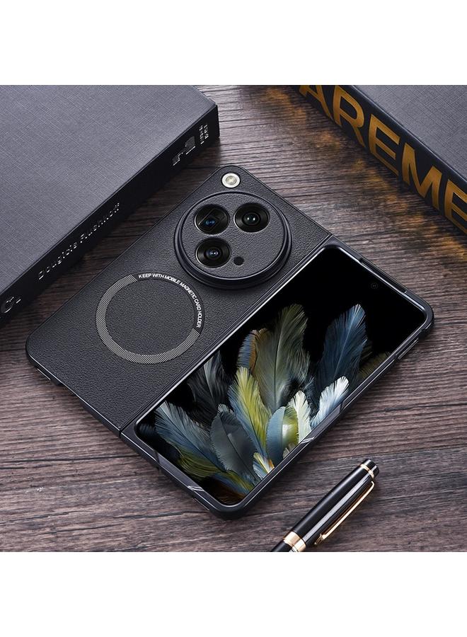 S-TOP Case For OnePlus Open PU MagSafe Magnetic Phone Case - Image 1