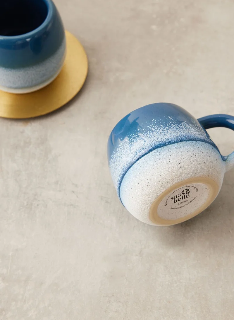 Sass & Belle Set Of 2 Mojave Glaze Espresso Mug