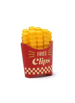Generic French Fries Shaped Food Sealing Clip Refrigerator Magnetic Food Sealing Clip Suitable for Kitchen Food Preservation and Moisture Proof  - Image 1