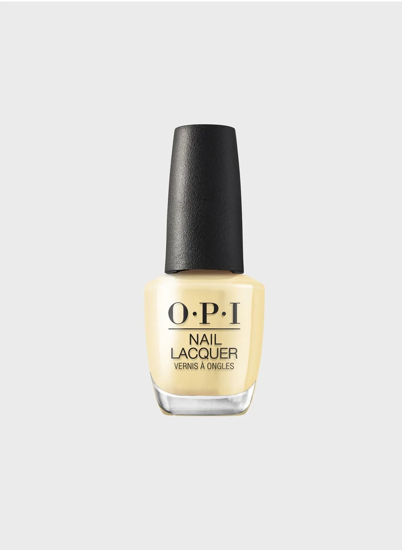 OPI Nail Lacquer -  Bee-Hind The Scenes, Yellow