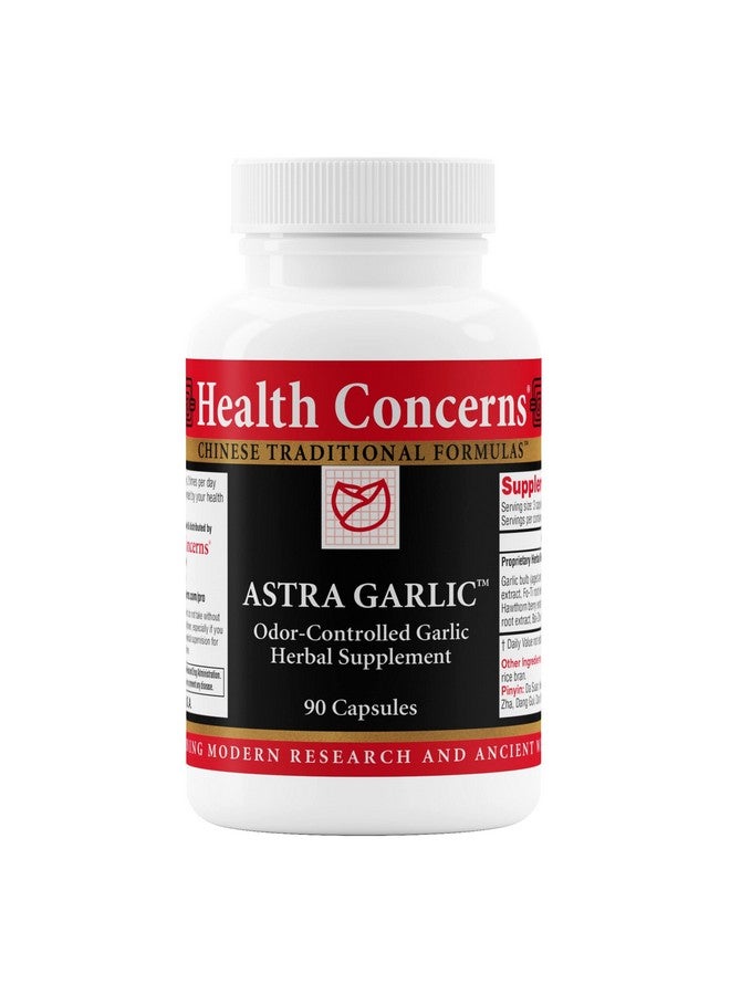 Health Concerns Health Concerns Astra Garlic - Blood Health Support - Garlic Supplement - 90 Capsules - Image 1