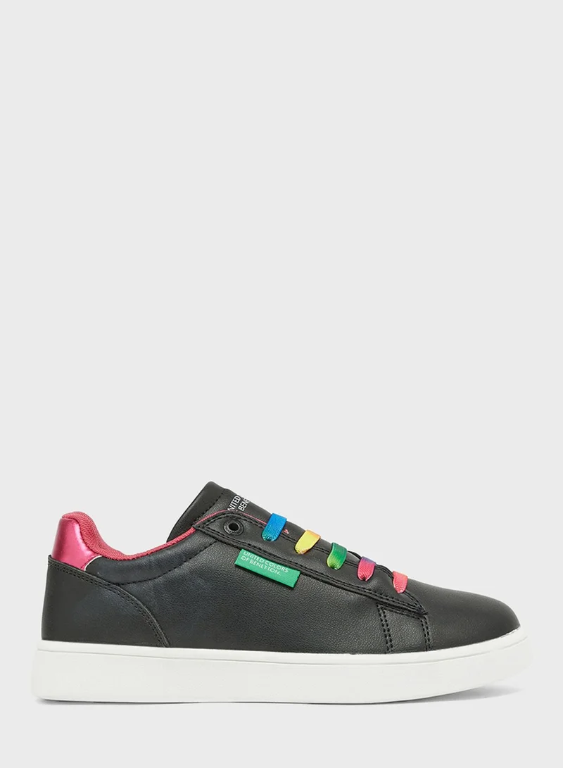 UNITED COLORS OF BENETTON Kids Multi Lace Sneakers