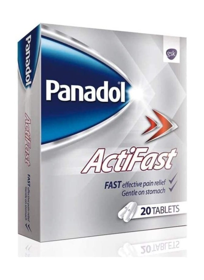 Panadol - Actifast 20 Tablets - Image 1