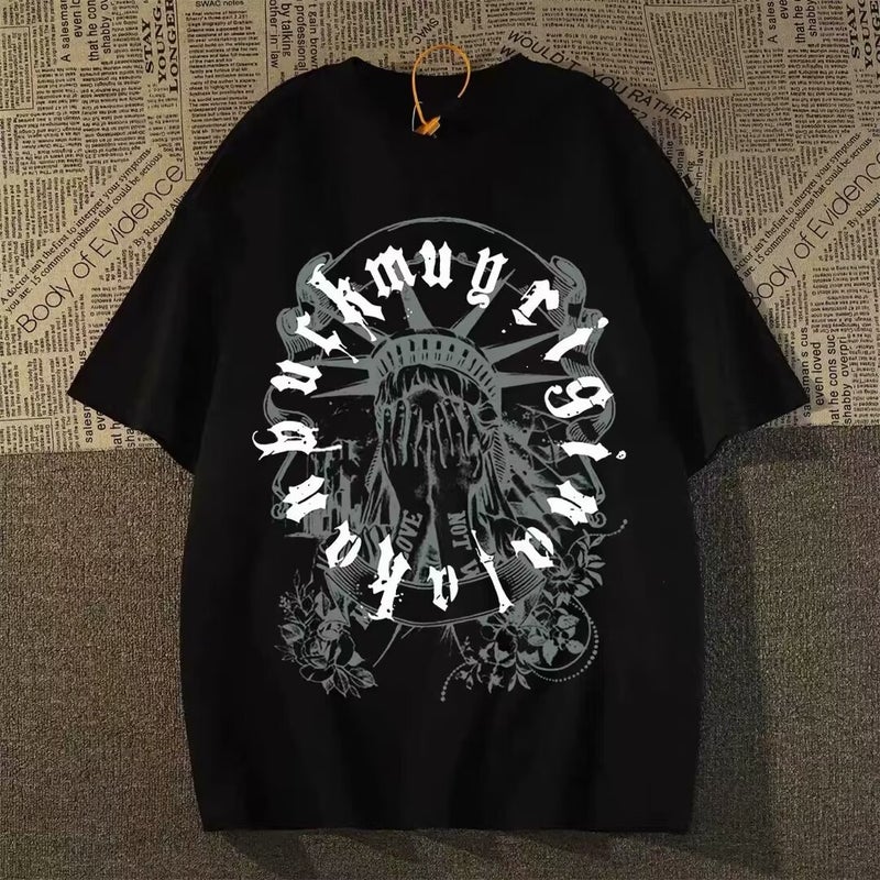 Five Short Sleeve Casual Loose Cotton - Image 4