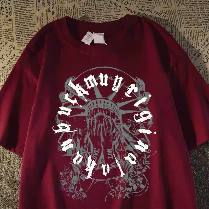 Five Short Sleeve Casual Loose Cotton - Image 2
