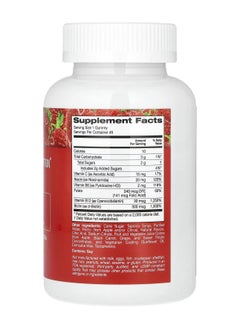 California Gold Nutrition California Gold Nutrition B Complex Gummies Strawberry 45 Vegetarian Gummies  - Image 2