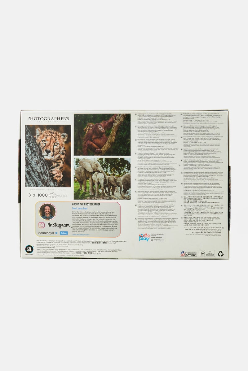 Ambassador Wild Life Photographers 3x1000 Puzzles - Image 4