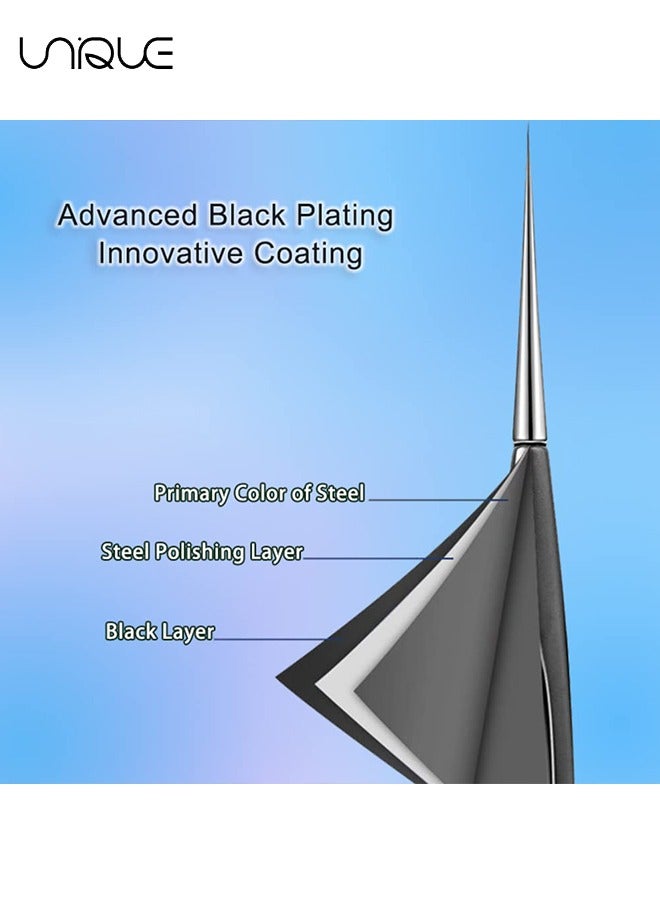 Unique Blackhead Remover Tool, 2 Pcs Pimple Popper Tool and Blemish Remover Extraction Tools for Estheticians Professional Pore Extractor Tools for Nose & Face Whitehead Popping, Blemish - Image 3