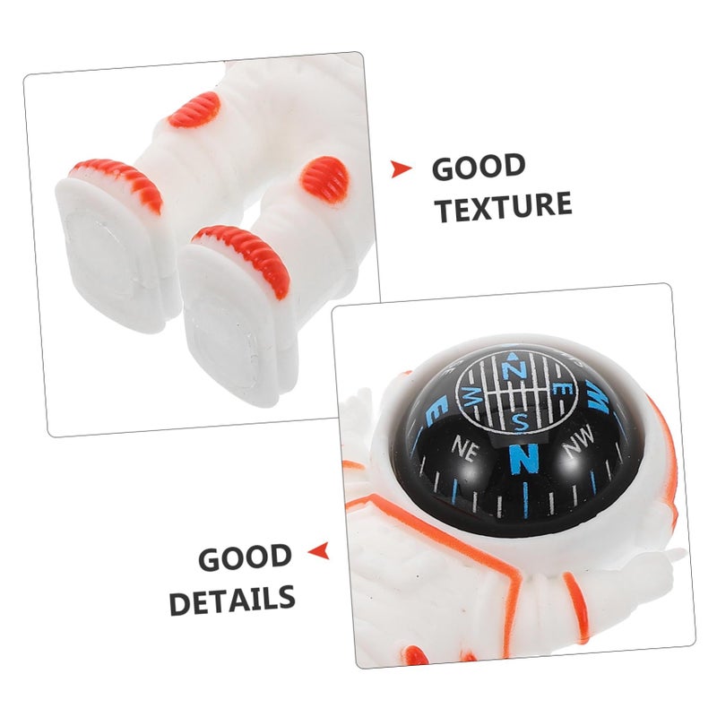 Small Astronaut Navigator Car Mount Dashboard Compass with Multifunction - Image 4