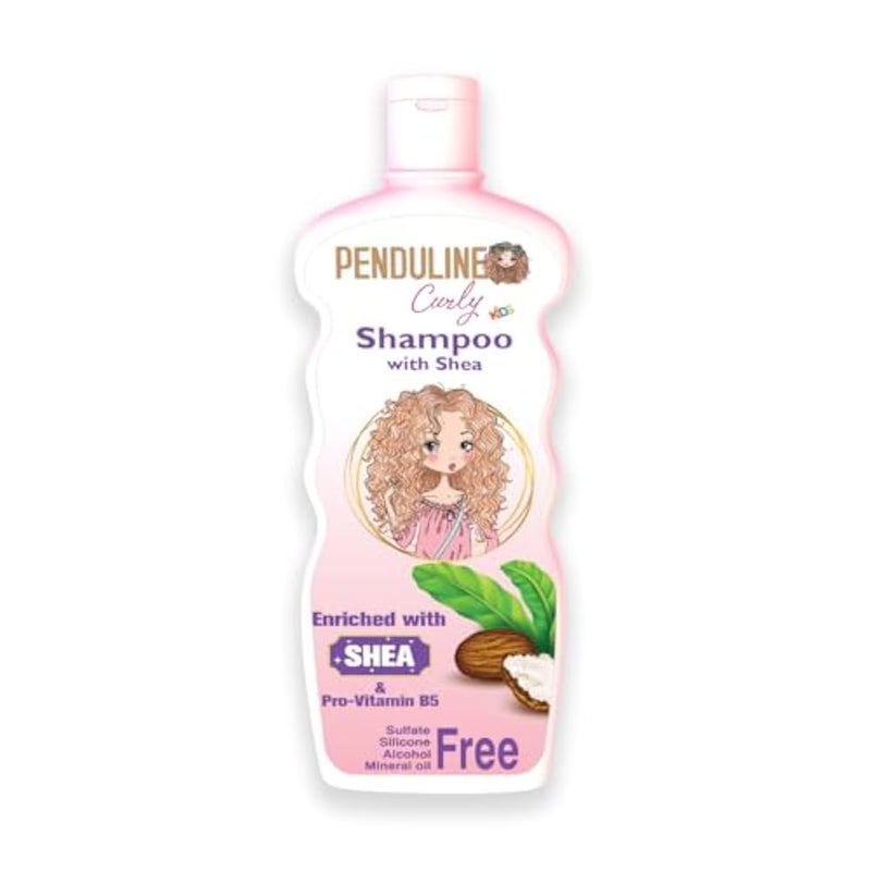 Penduline Curly Kids Shampoo| Shea Butter | 300 Ml | Gentle Cleansing & Frizz Control |Nourishing & Moisturizing - Image 2