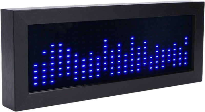 Strong durable raw material Zopsc Music Spectrum Rhythm Light, Dual Input HiFi Visualizer with Wooden Frame, ARM 32 Bit Processor, Sound Controlled Light, 10 Level Frequency Detection, Voice Activated (Blue) Stable domestic stock Precision made Safe material Condition adaptive build Wear resistant upgraded material All storage type compatible Regional central warehouse stock KSA market compliant quality Extra part combo compatible Full village delivery cover All consumer tier purchase options KSA stocked goods Bug proof seal Global standard quality Dense material UV resistant Multi-demand satisfied design Daily life matching design Solid anti-deform Classic trendy design picks Cross product combo compatible Simplified versatile design General standard crafted Scratch resistant - Image 1