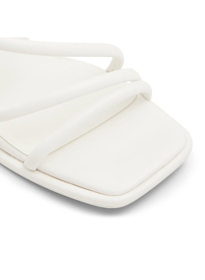 Call It Spring Women's Luxe Heeled Sandal, Open White, 6.5 - Image 4