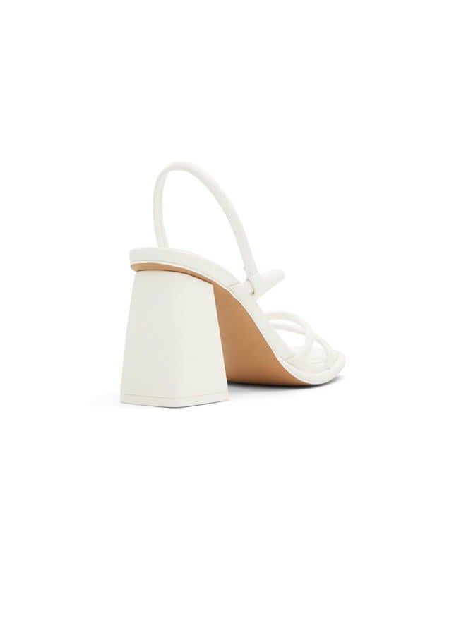 Call It Spring Women's Luxe Heeled Sandal, Open White, 6.5 - Image 2