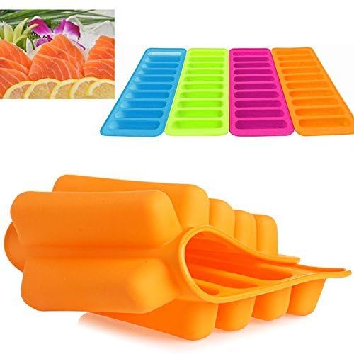 ASTECH INDIA Chocolate Mould Silicone Kitkat Shape Chocolate Mould Stick Shape iceCube Tray for Water Bottle Cake MouldPack of 1Assorted Color  - Image 3